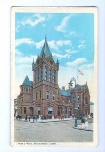 LP100  Bridgeport, Connecticut, CT, Postcard, Post Office.