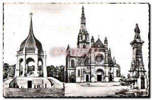 Modern Postcard Sainte Anne of Auray La Fontaine and the Basilica high monume...