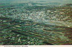 Wyoming Cheyenne Aerial View