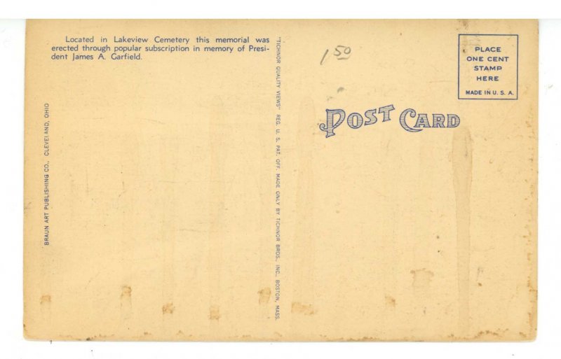 OH - Cleveland. Garfield Memorial