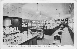 1940s Brantford Canada Department Store Charles Duncan Postcard RPPC 24-11567