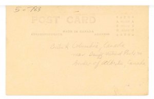 Canada - British Columbia. Yoho Glacier     *RPPC