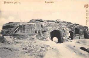 Blankenburg-Harz Germany c1910 Postcard Regenstein Castle Ruins Gate