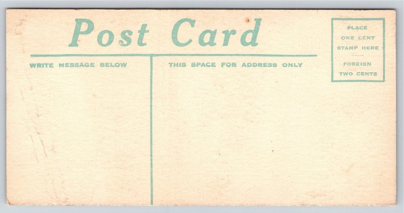 Hershey Inn @ Hershey Chocolate Co Hershey PA B&W~1910 Candy Bar Size Postcard