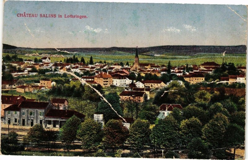 CPA Cháteau Salins in Lothringen (187931)