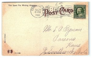 State Bridge, Carthage, NY Postcard *7C6 