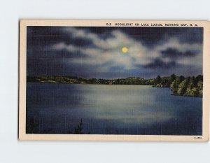 M-160079 Moonlight on Lake Louise Roaring Gap North Carolina USA