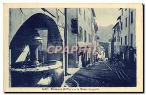 Old Postcard Briancon Great Gargoyle