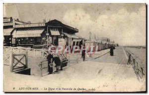 Postcard Old Luc sur Mer La Digue and Gateway Quelhoc