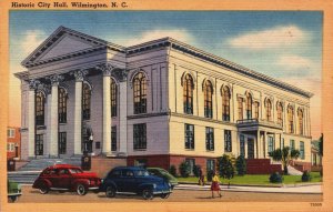 USA North Carolina Wilmington Historic City Hall Vintage Postcard C277