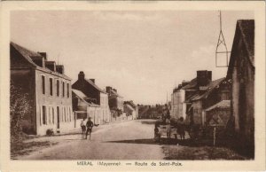 CPA MERAL - Route de St-Poix (123295)