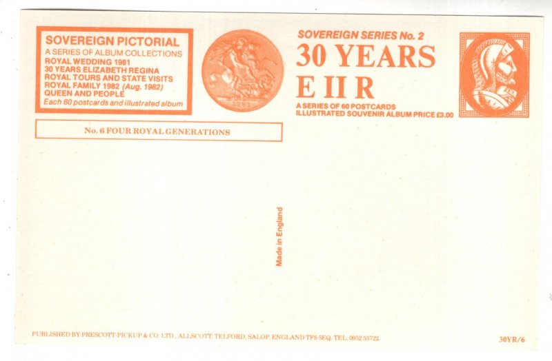 Four Royal Generations, George VI, Mary, Elizabeth, Charles