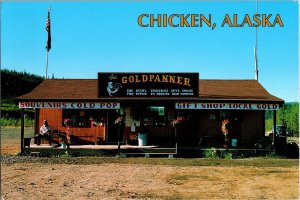 The Gold Panner Gift Shop Chicken AK Postcard R60