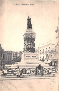 Estatua de Moret Cadiz Spain Unused 