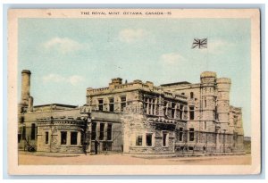 c1950's The Royal Mint. Ottawa Ontario Canada Posted Antique Postcard