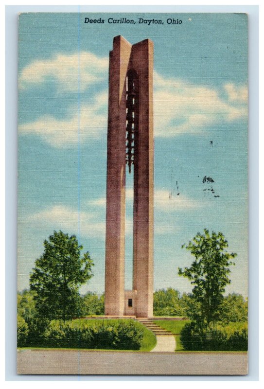 C. 1915-20 Deeds Carillon Dayton Ohio. Postcard F135E