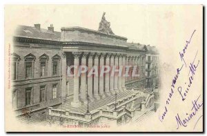 Postcard Old St Etienne Place of Justice