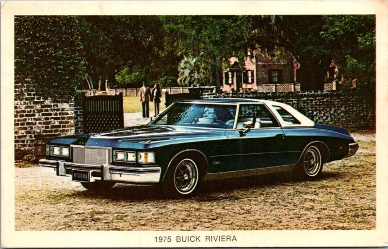 Advertising Postcard 1975 Buick Riviera Yeager-Brown Inc South Bend Indiana