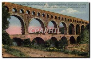 Old Postcard Pont du Gard