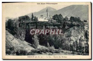 Postcard Old Embru Roc Montee of Molinos