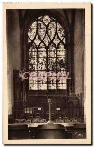 Old Postcard Paris Eglise Saint Gervais Grand Stained De La Chapelle St Jean