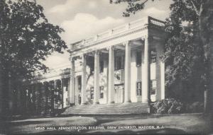 Mead Hall, Drew University, Madison, New Jersey, Early Postcard, Unused