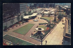 Atlanta, Georgia/GA Postcard, Plaza Park, Built Over Railroad Gulch, 1954!