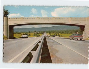 Postcard The Pennsylvania Turnpike, Pennsylvania