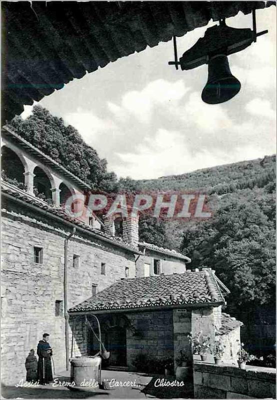 Modern Postcard Assisi Eremo delle Carceri-Chiostro