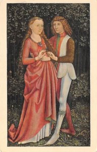 Two Lovers German, Swabian School Art Artist Unused 