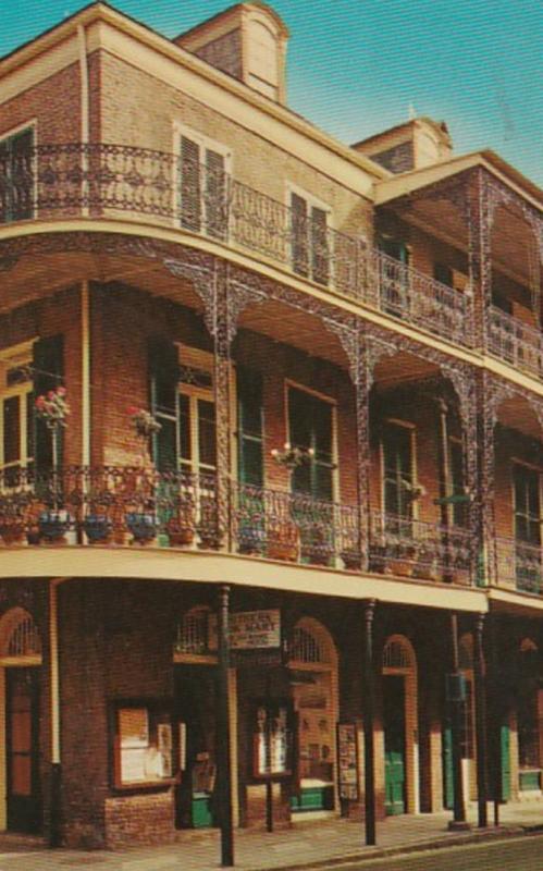 Louisiana New Orleans Lace Balconies At Royal & At Ann STreets 1966