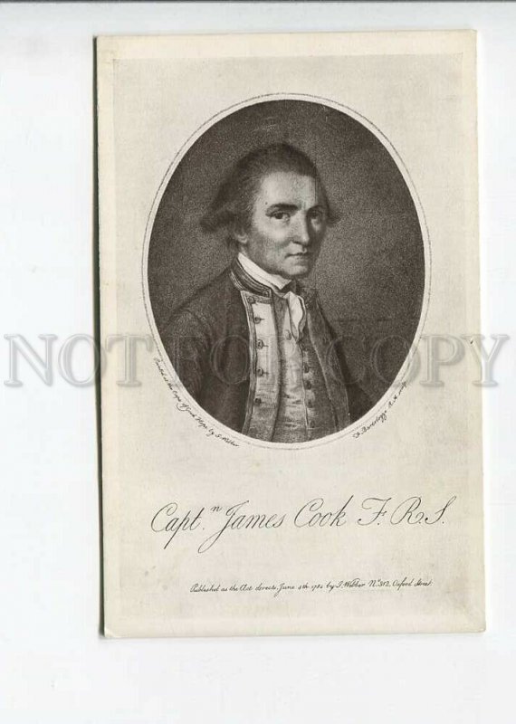 3175385 Captain James COOK British explorer Vintage PC