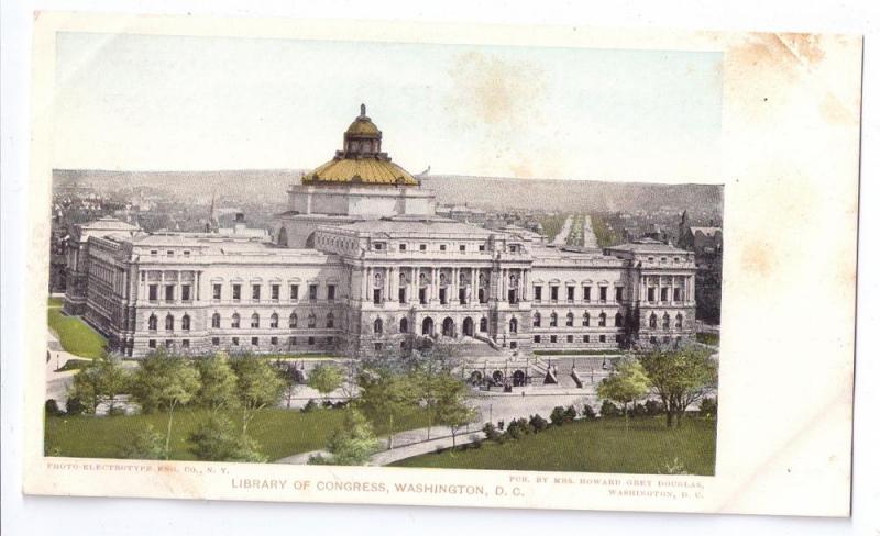 Library of Congress Washington D.C. UDB c. 1904 