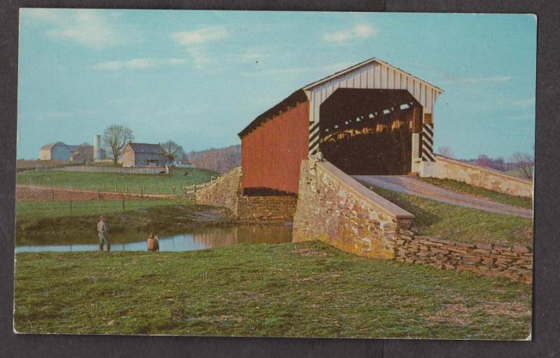 Covered Bridge - Bower's Bridge No Longer Standing