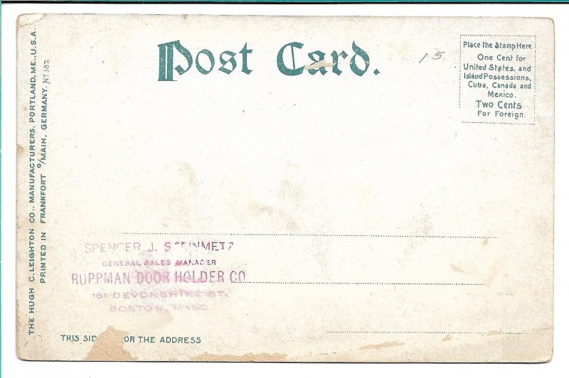 Boston, MA - Hotel Somerset - Early 1900s