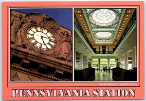 Postcard - Pennsylvania Station - Baltimore, Maryland