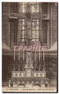 Toulouse - Christy Byzantine - Saint Sernin Basilica Old Postcard