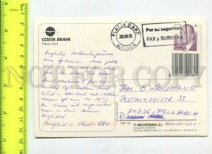 466418 Spain 2005 Canary Islands Costa Brava posted Germany special cancellation