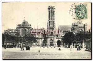 Old Postcard Place Paris St Germain L Auxerrois
