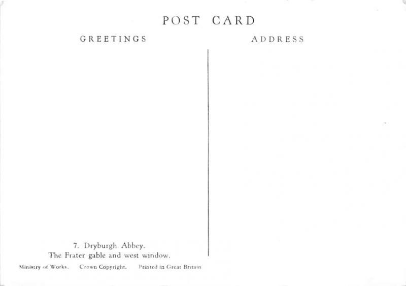 Dryburgh Abbey - real photo