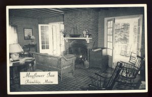 Friendship, Maine/ME Postcard, The Mayflower Inn, 1952!