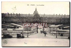 Old Postcard Paris Invalides