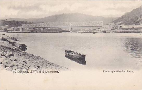 Belgium Dinant Le Pont d'Anseremme