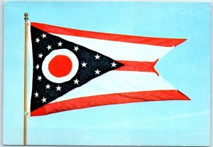 Postcard - Ohio's State Flag 