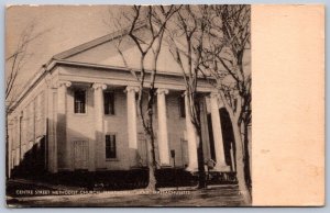 K28/ Nantucket Massachusetts Postcard c1940s Centre St Methodist Church 95