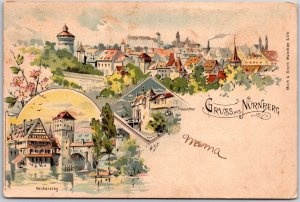 Gruss Aus Nurnberg Germany Henkersteg Frauether  Postcard