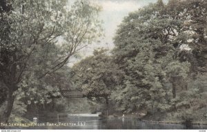PRESTON , England , 1905 ; The Serpentine , Moor Park