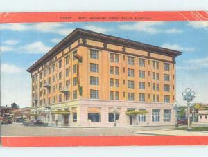 Linen HOTEL SCENE Great Falls Montana MT B4352