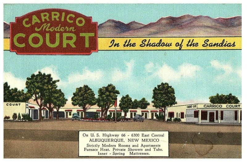 Carrico Courts Albuquerque New Mexico in the Shadows of Sandia