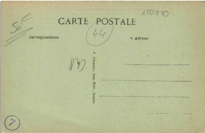 CPA PLESSE Chateau de Carhell Cote Nord (150770)